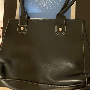 Wilson’s leather black  used handbag